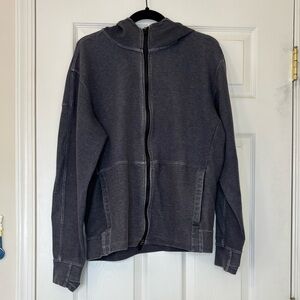 Nike Men’s Dry Restore Dri-fit Double Zipper Hoodie with Thumb Holes